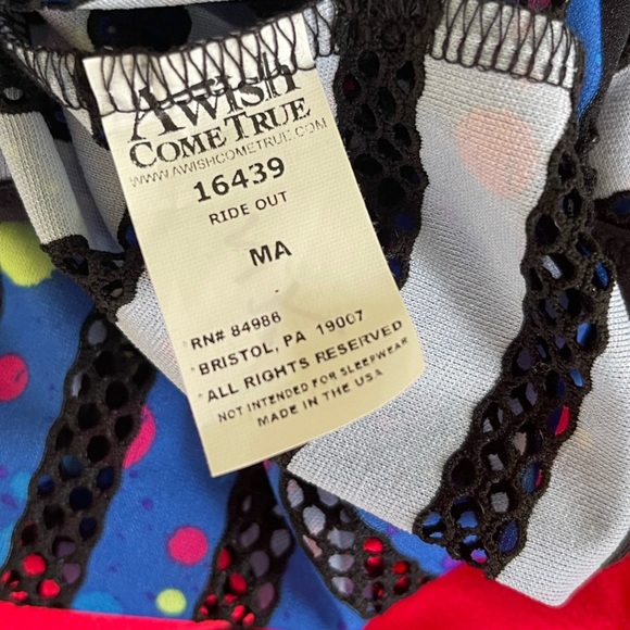 A Wish Come True Mesh T-Back Women’s Top Dance Wear - Picture 6 of 6